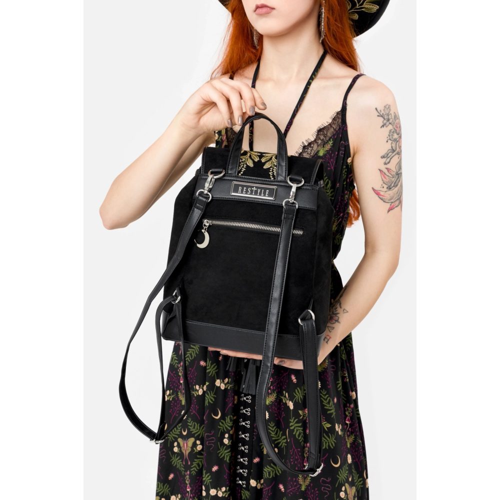Restyle Restyle - Hare Moon Backpack - Black | Attitude Europe