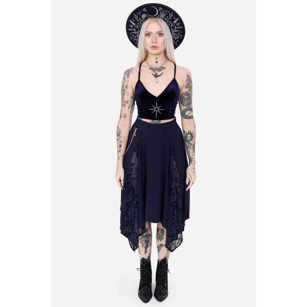 Restyle Restyle - LUMINARY Rok - Donkerblauw | Attitude Holland