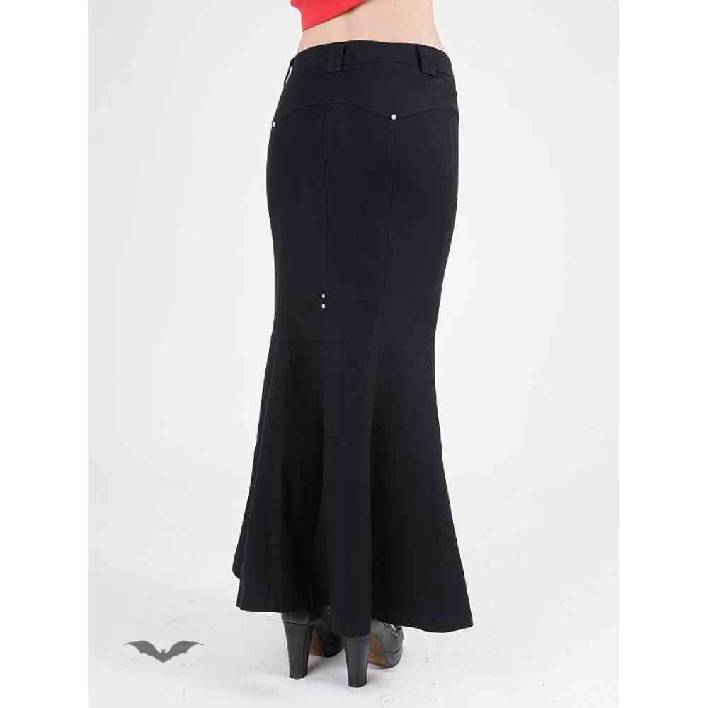 black jean skirt queen size