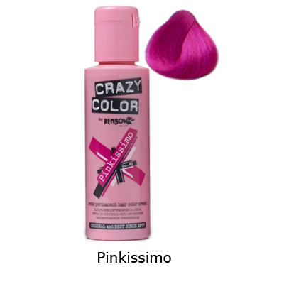 Crazy Color permanente haarverf Pinkissimo Roze Atti