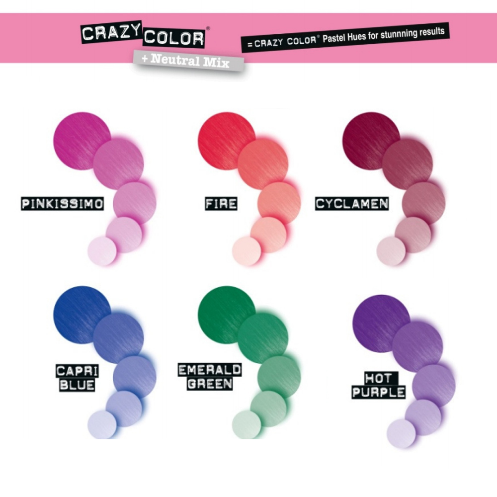 Crazy Color Crazy Color Semi Permanent Hair Dye Kit Starter