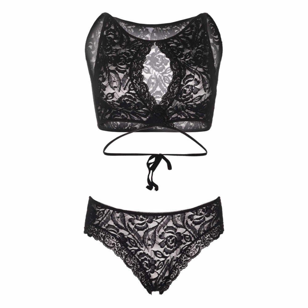 lace keyhole top