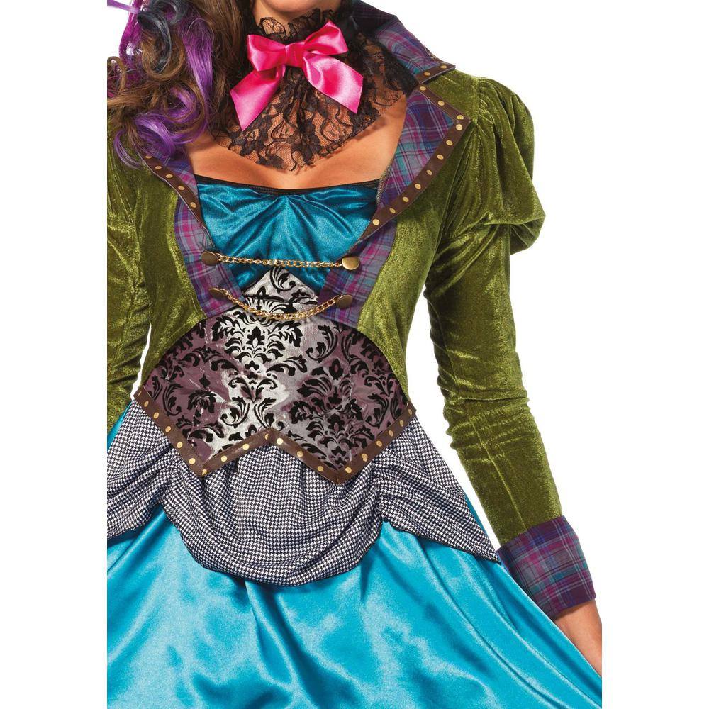 Leg Avenue Deluxe Mad Hatter Costume Multicolours Attitude Europe