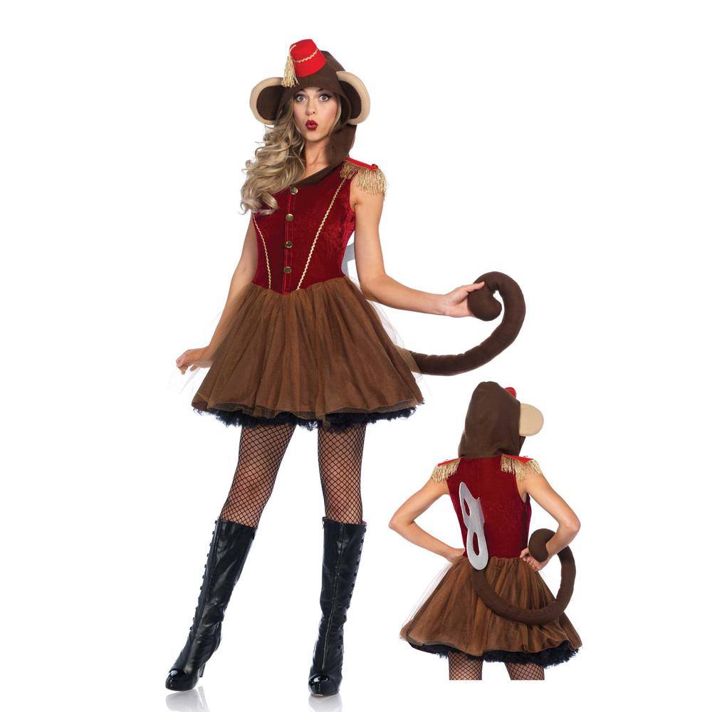 Leg Avenue Leg Avenue Costume Wind Up Monkey Brown Attitude Europe