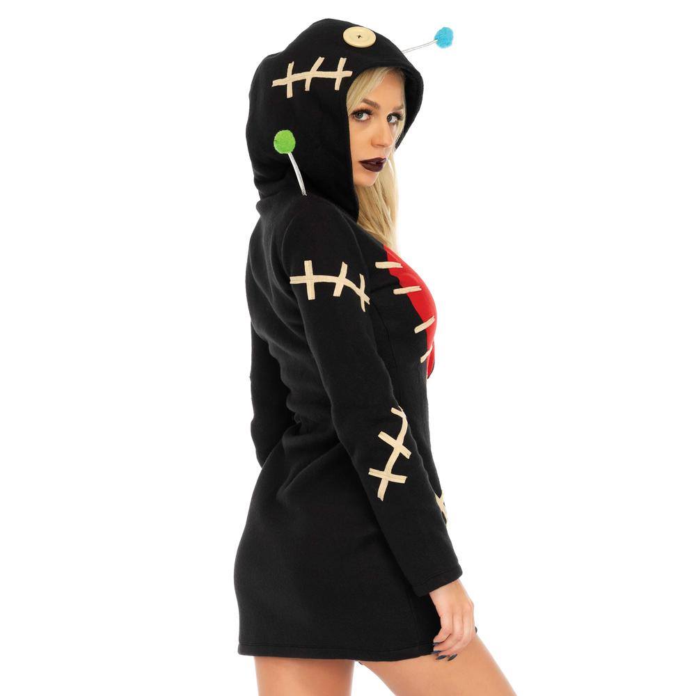 Leg Avenue Cozy Voodoo Doll Costume Black Attitude Europe