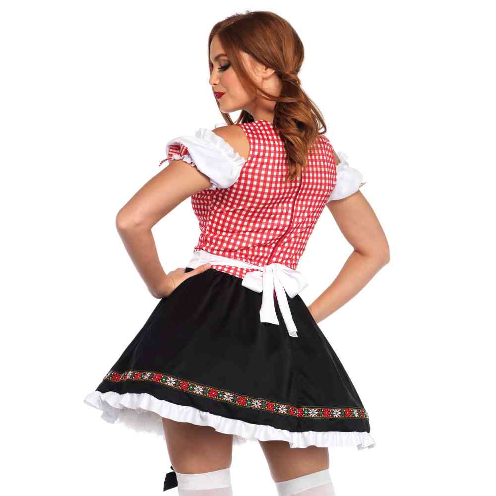 Leg Avenue Beer Garden Babe Ladies Costume Multicolours Attitude