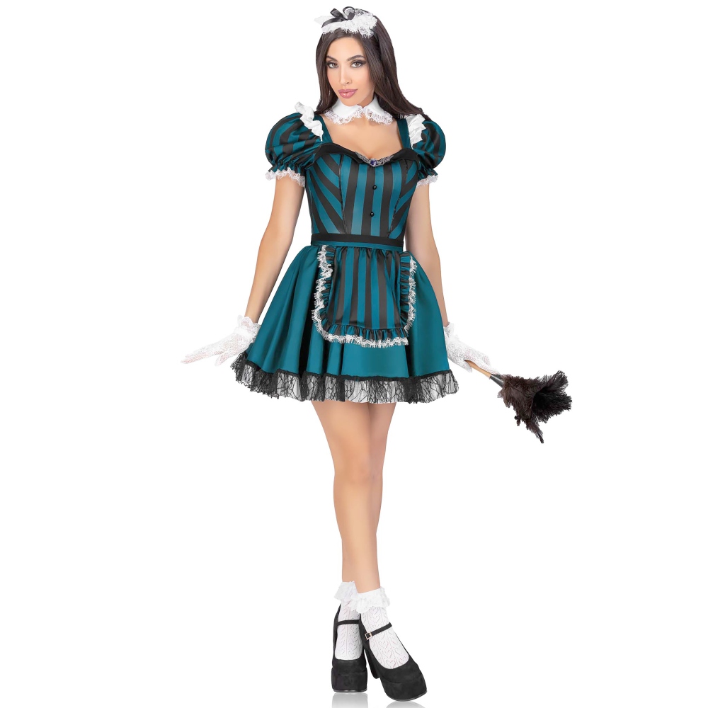 Leg Avenue Leg Avenue - Victorian Maid Costume - Green | Attitude Europ