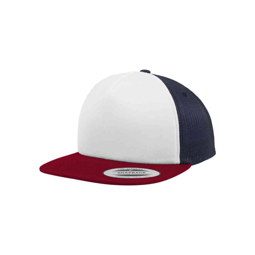 Urban Classics Foam Trucker with White Front NVY//wht//NVY one Size