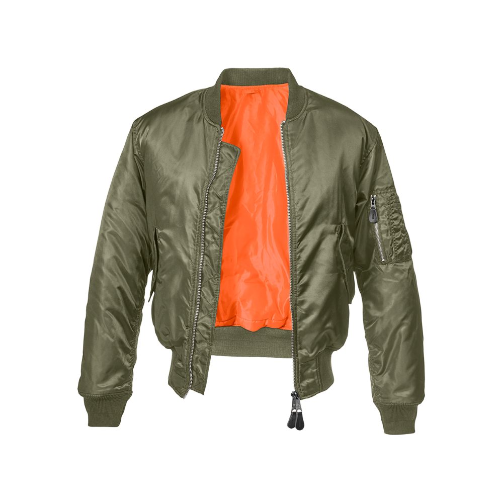 Riet agenda Bestaan Brandit Brandit Bomber jacket MA1 Groen | Attitude Holland