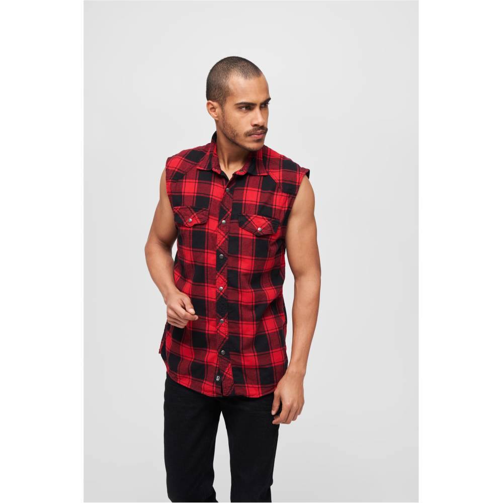Brandit Check Shirt Overhemd heren, zwart-grijs, 4XL : Brandit Brandit Check Shirt Overhemd heren, zwart-grijs, 4XL : Brandit
