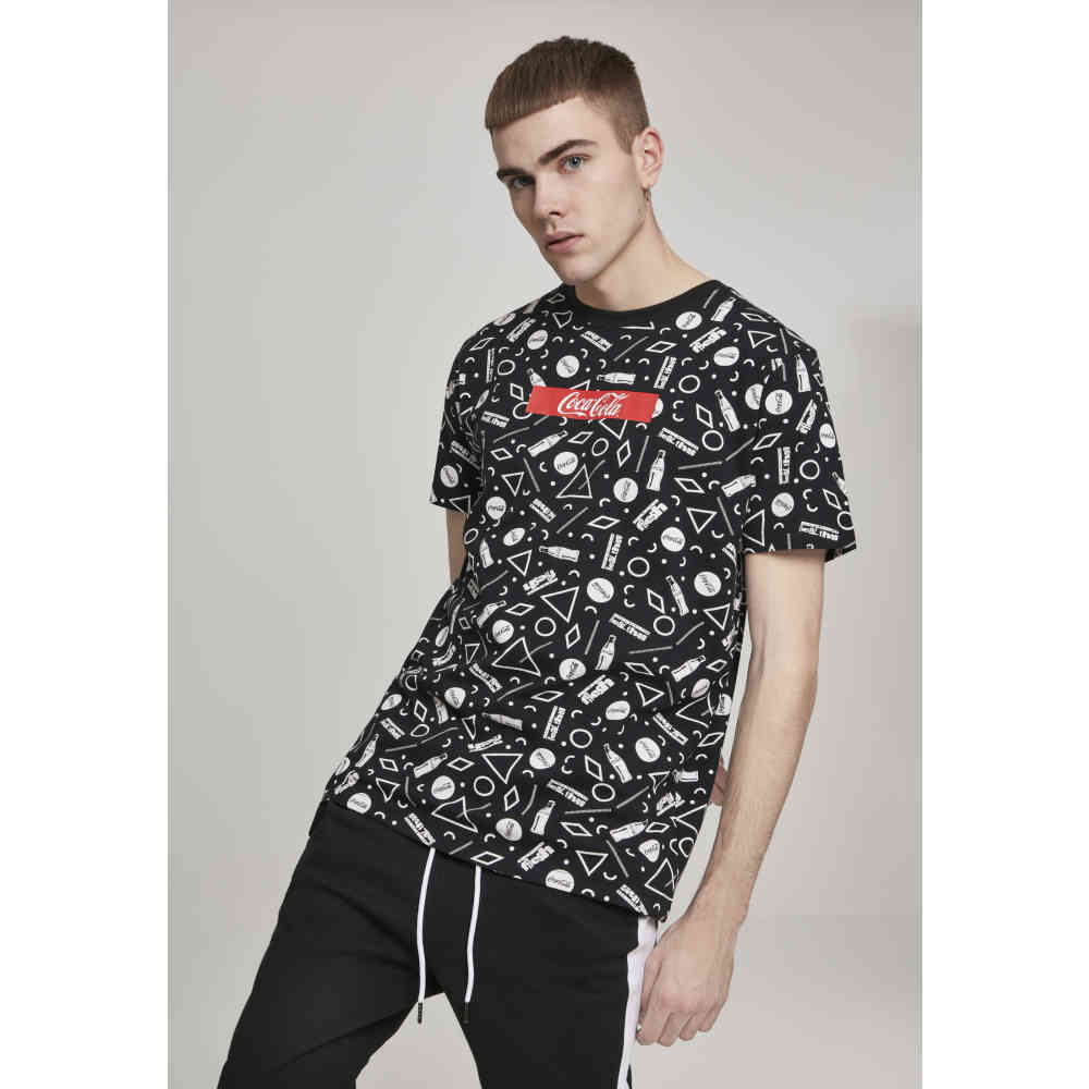 coca cola t shirt black