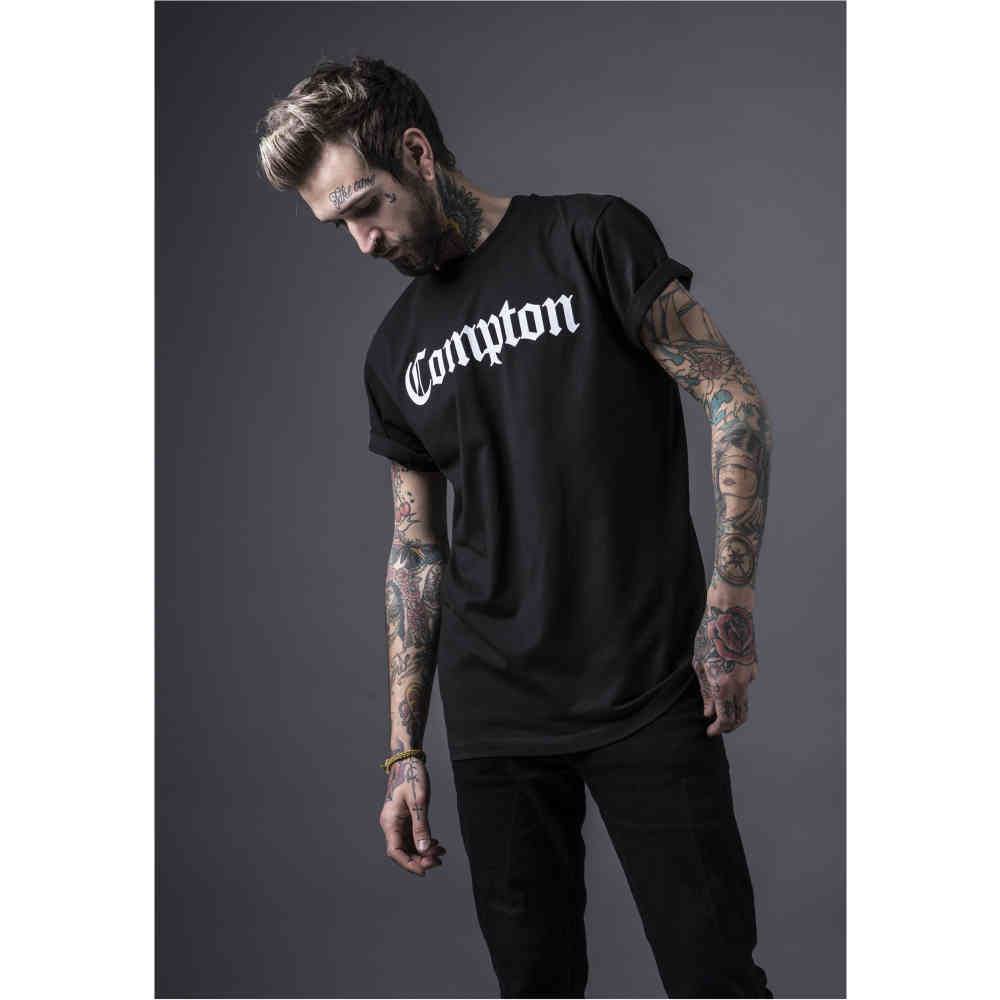 Mister Tee Compton Mens T-shirt Black - Main Image