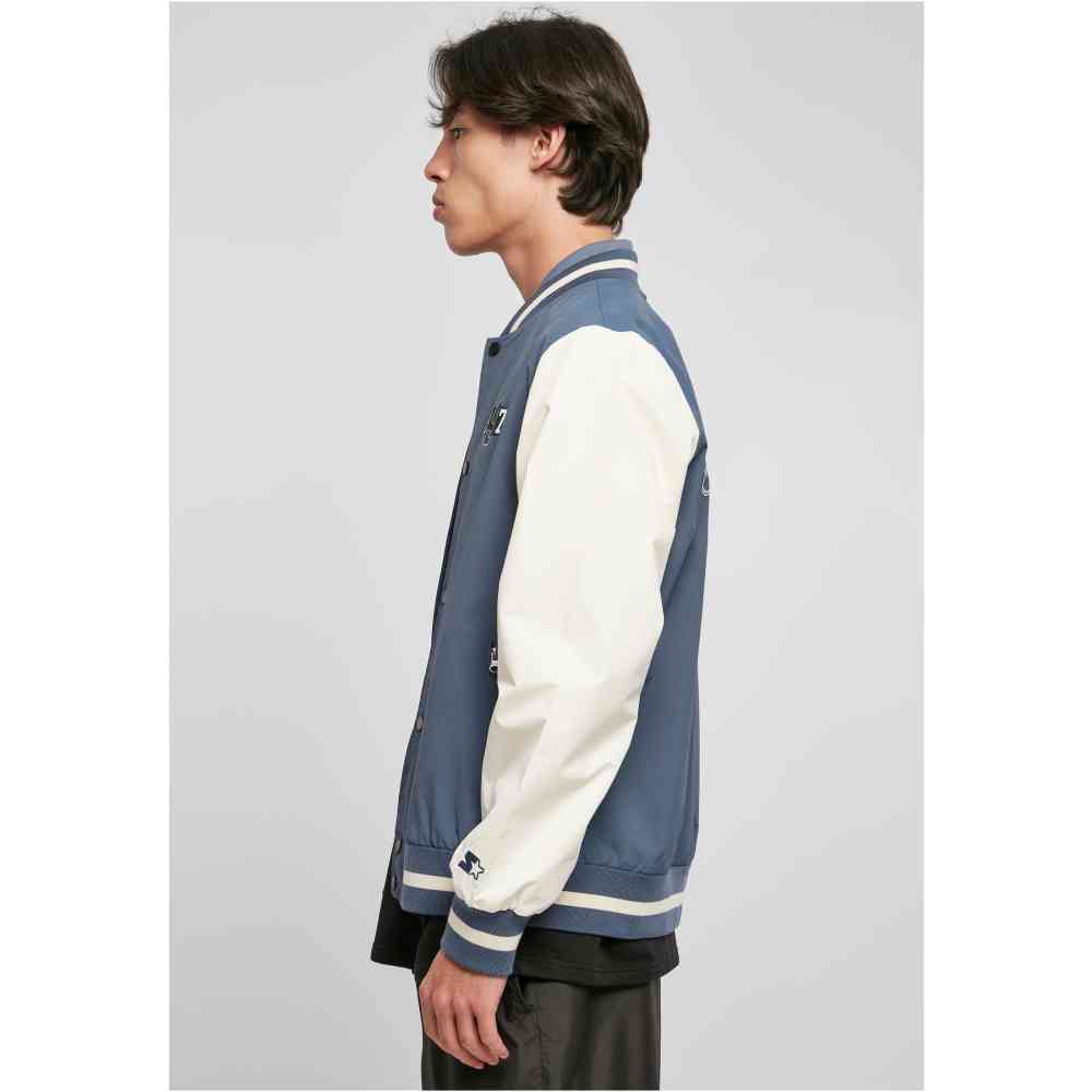 Starter Men's Bomber Jacket - Blue - L