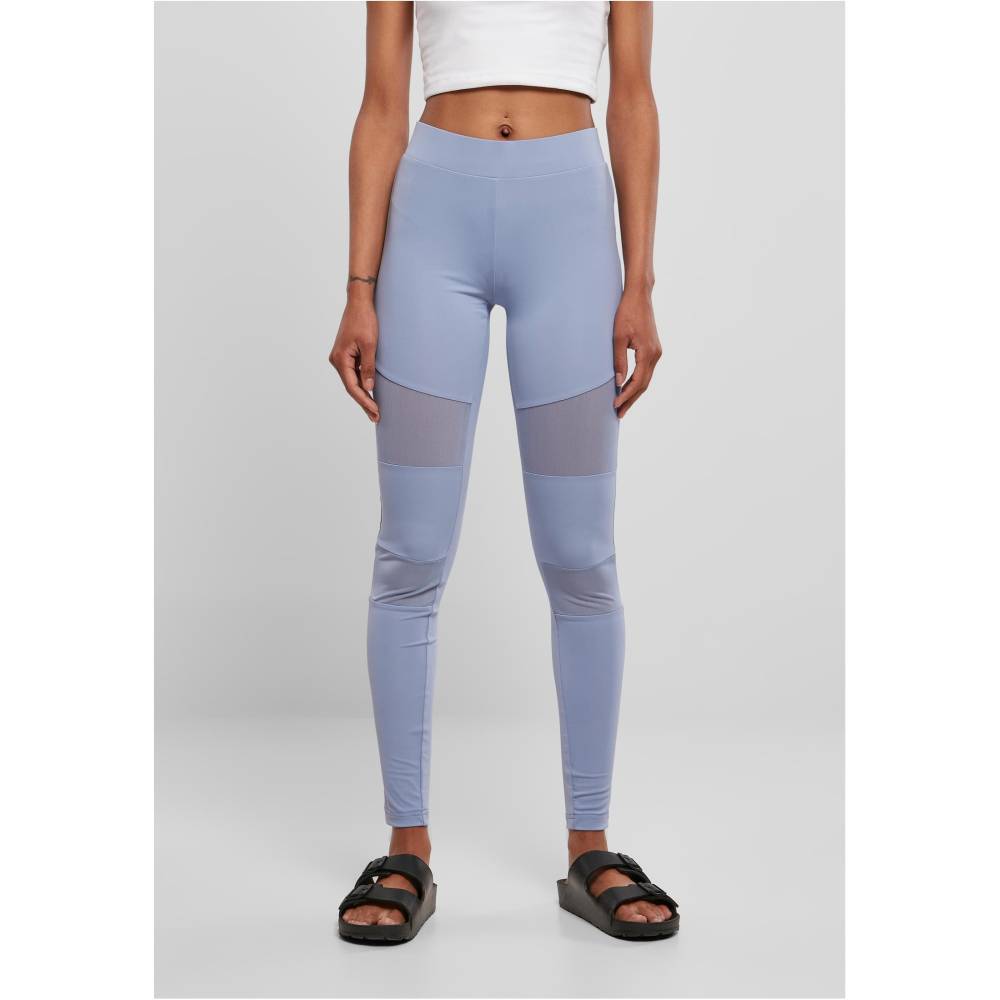 Urban Classics Urban Classics - Tech Mesh Leggings de sport - Bleu