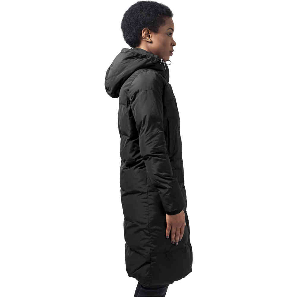 ladies bubble coat with hood