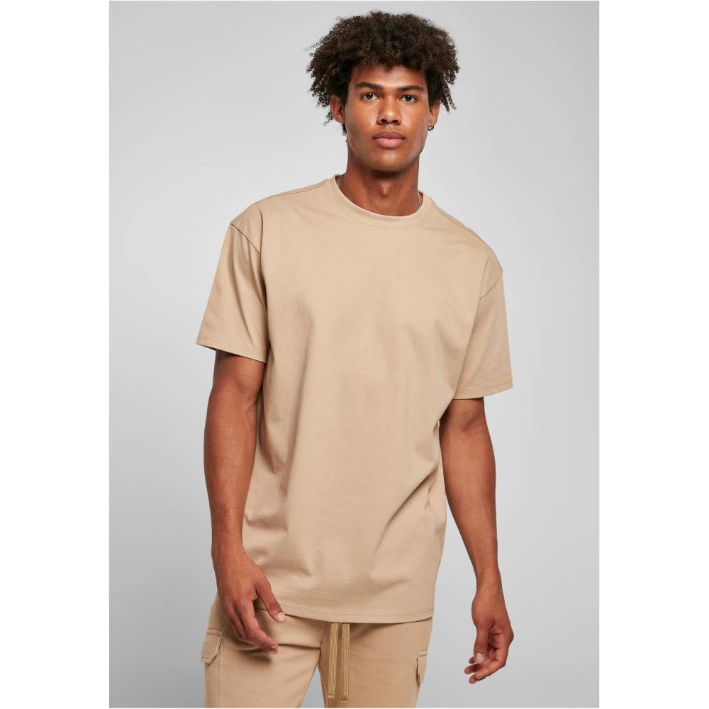 Urban Classics Urban Classics Heavy Oversized Mens T-shirt Beige