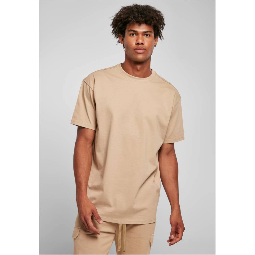 Urban Classics Urban Classics Heavy Oversized Mens T-shirt Beige