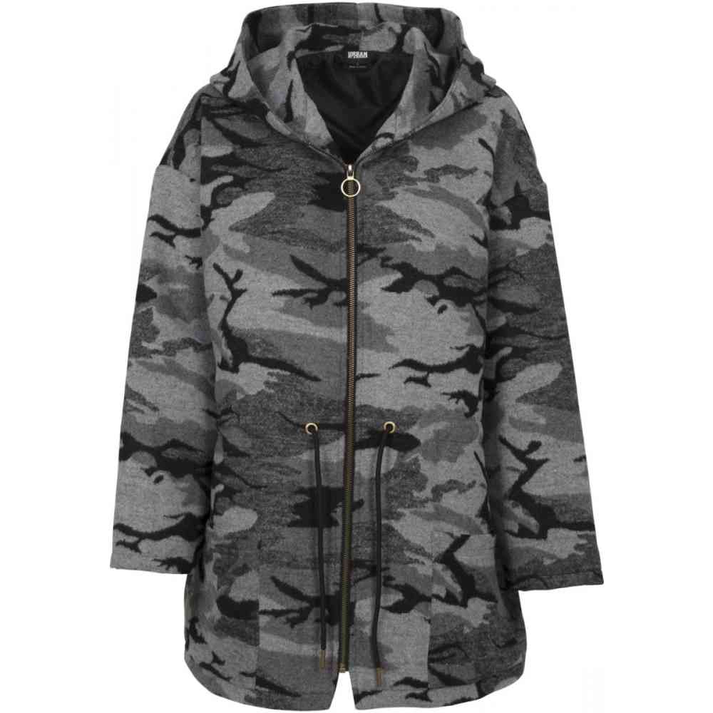 camo green coat