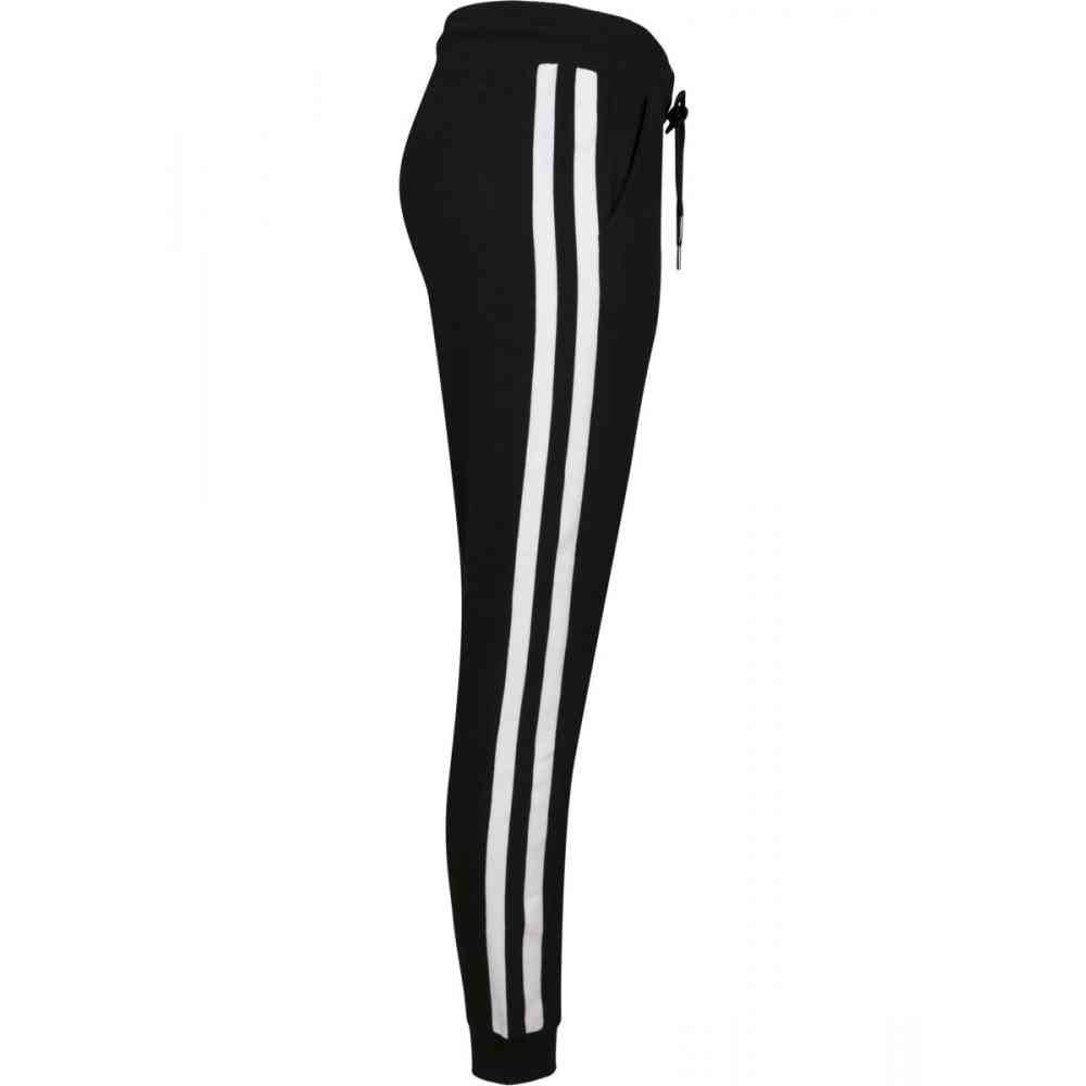 Urban Classic Dames Ladies College Contrast Sweatpants broek,Mehrfarbig (White/Black/White 01555),28W Urban Classic Dames Ladies College Contrast Sweatpants broek,Mehrfarbig (White/Black/White 01555),28W