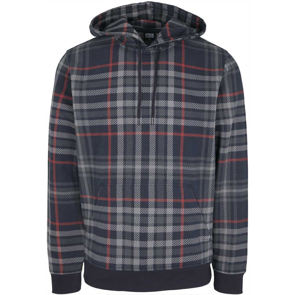 red check hoodie