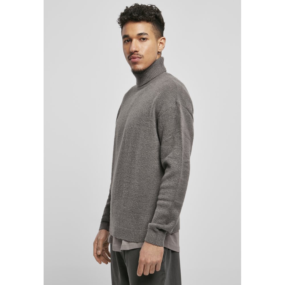 oversized roll neck jumper