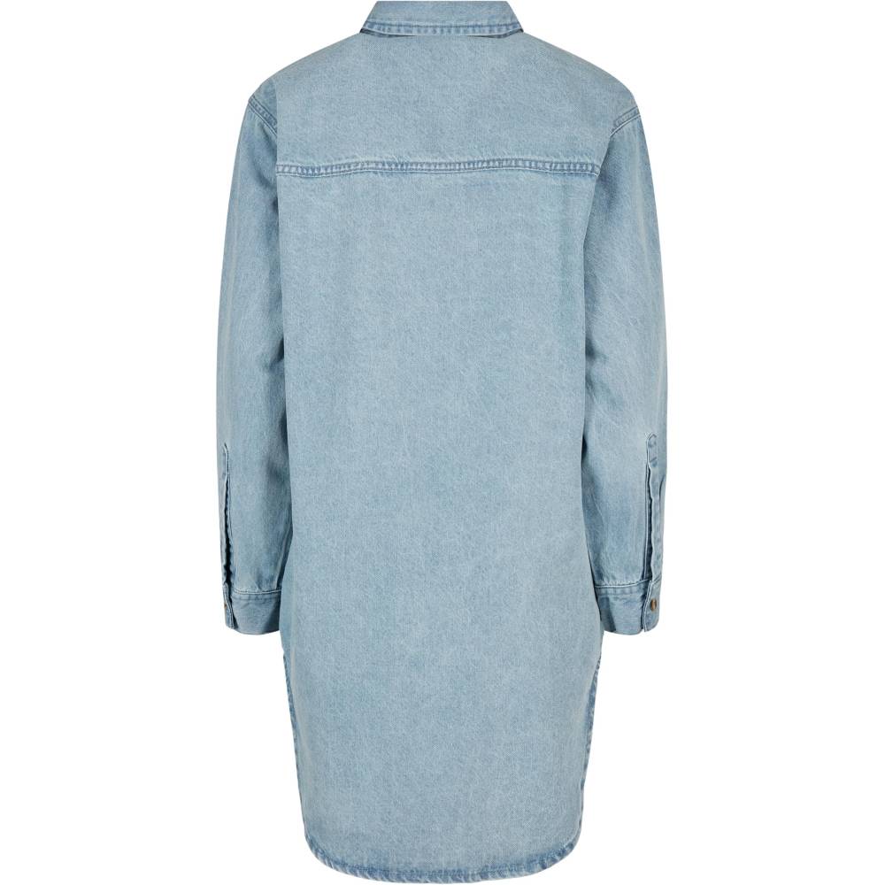 missguided oversized denim shirt dress Missguided Plus oversized denim shirt dress in khaki
