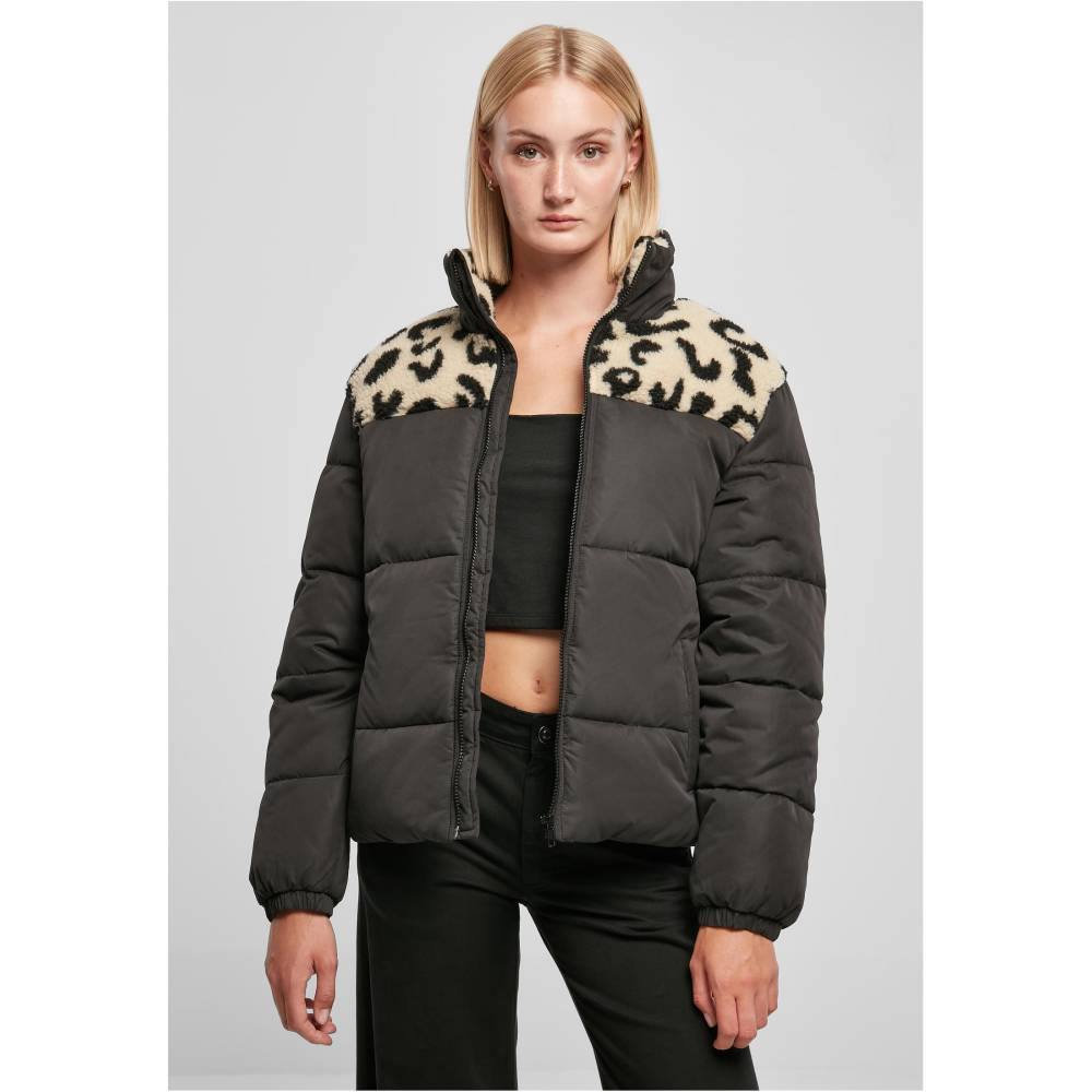 Camo Puffer Coat Urban Classics Puffer Jacke Urban Classics Women