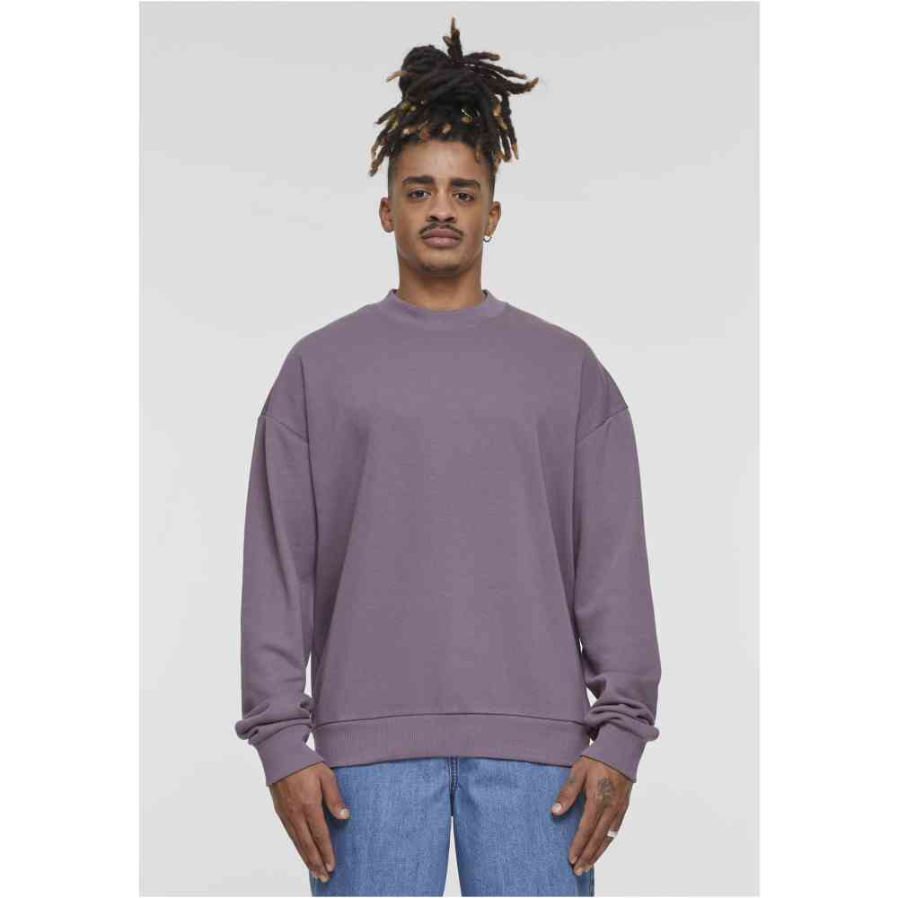Urban Classics Light Terry Crewneck sweater Purple