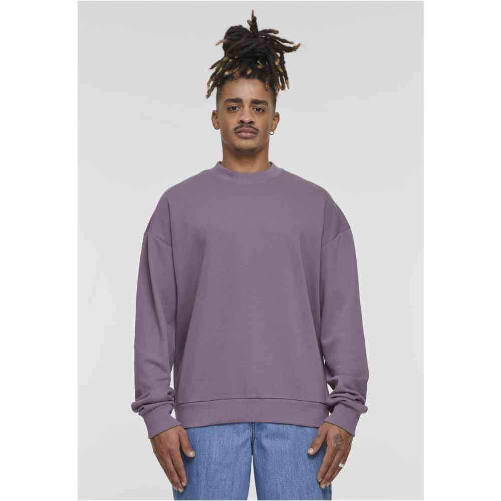 Urban Classics Light Terry Crewneck sweater Purple