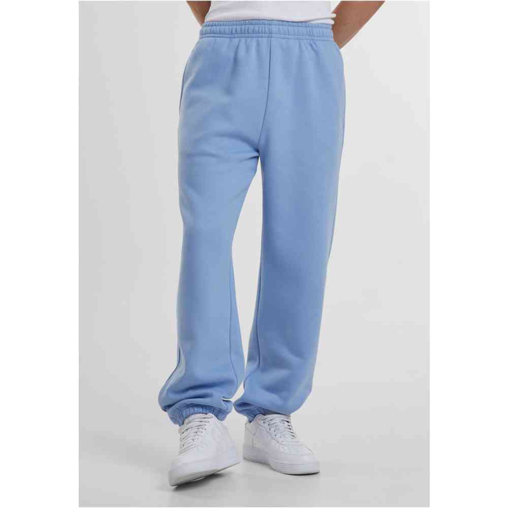 Urban Classics Urban Classics Fluffy Mens jogging pants Blue