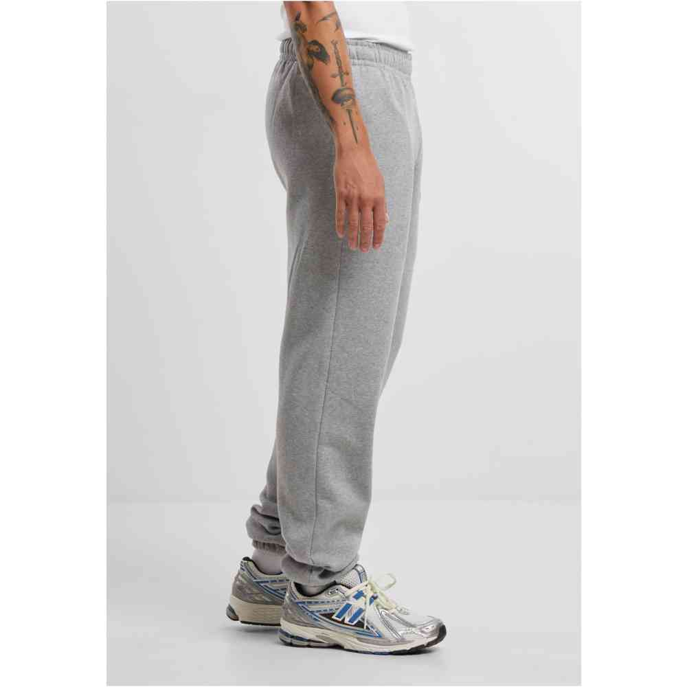 Urban Classics Pantalon de survêtement - grey/gris chiné