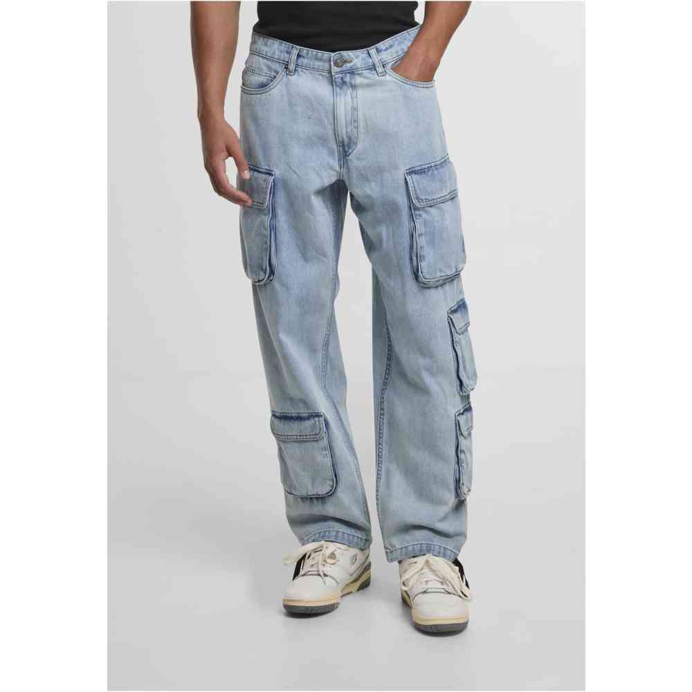 Urban Classics Urban Classics Multi Pocket Denim new light blue