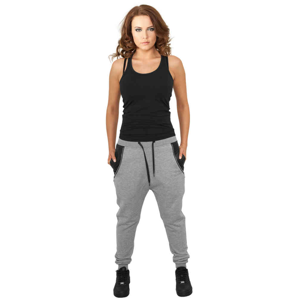 ladies jogging bottoms with zip pockets