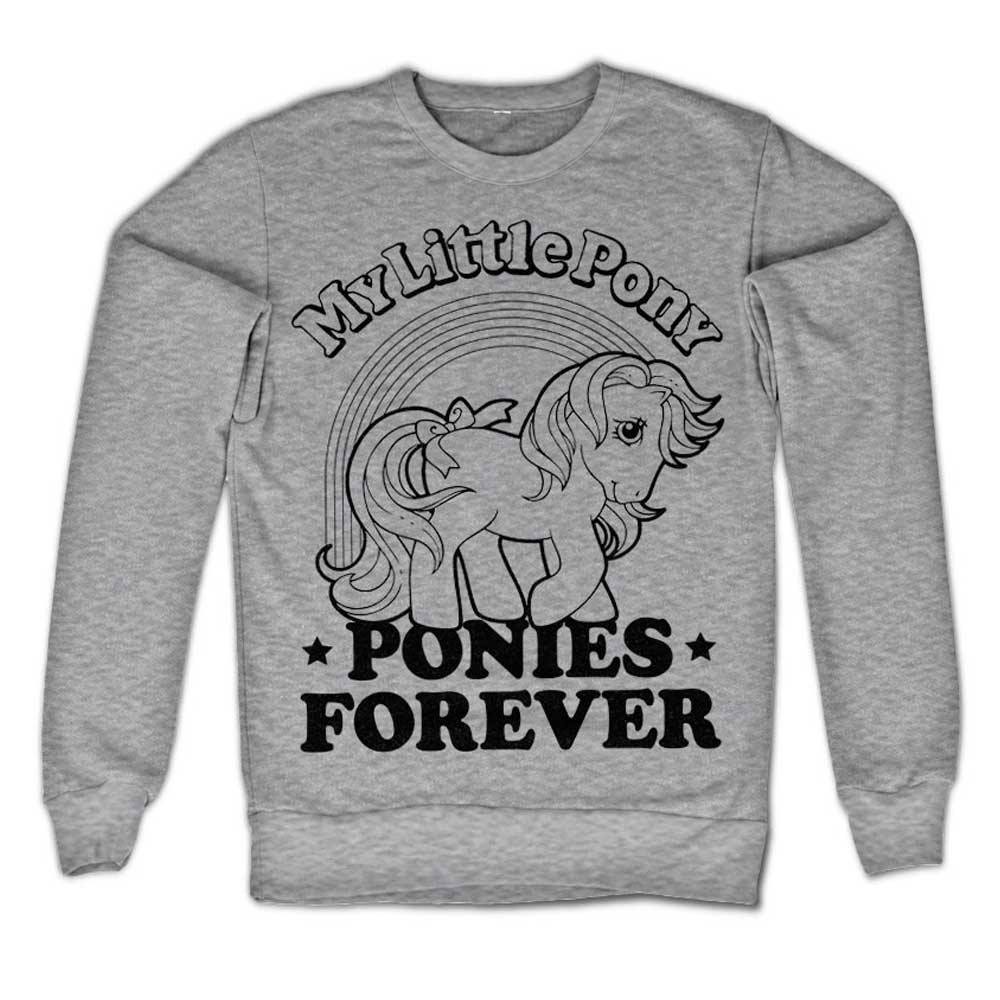 Mein Kleines Pony Ponys Forever Unisex Sweatshirt Grau Merchandise