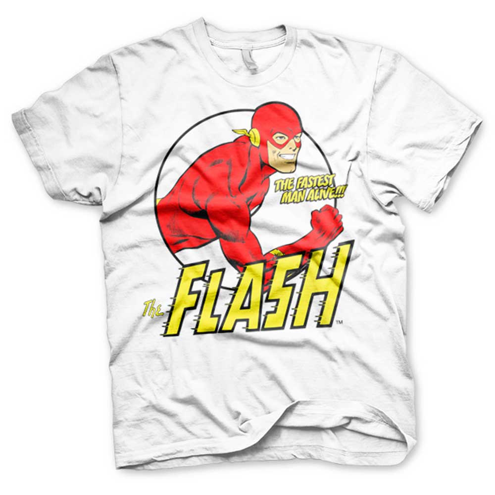 The Flash Fastest Car T-Shirt Movie Fan Men's Superhero T Shirt