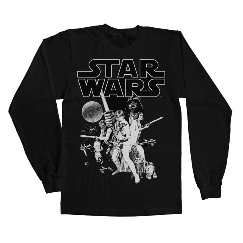 star wars long sleeve shirt mens