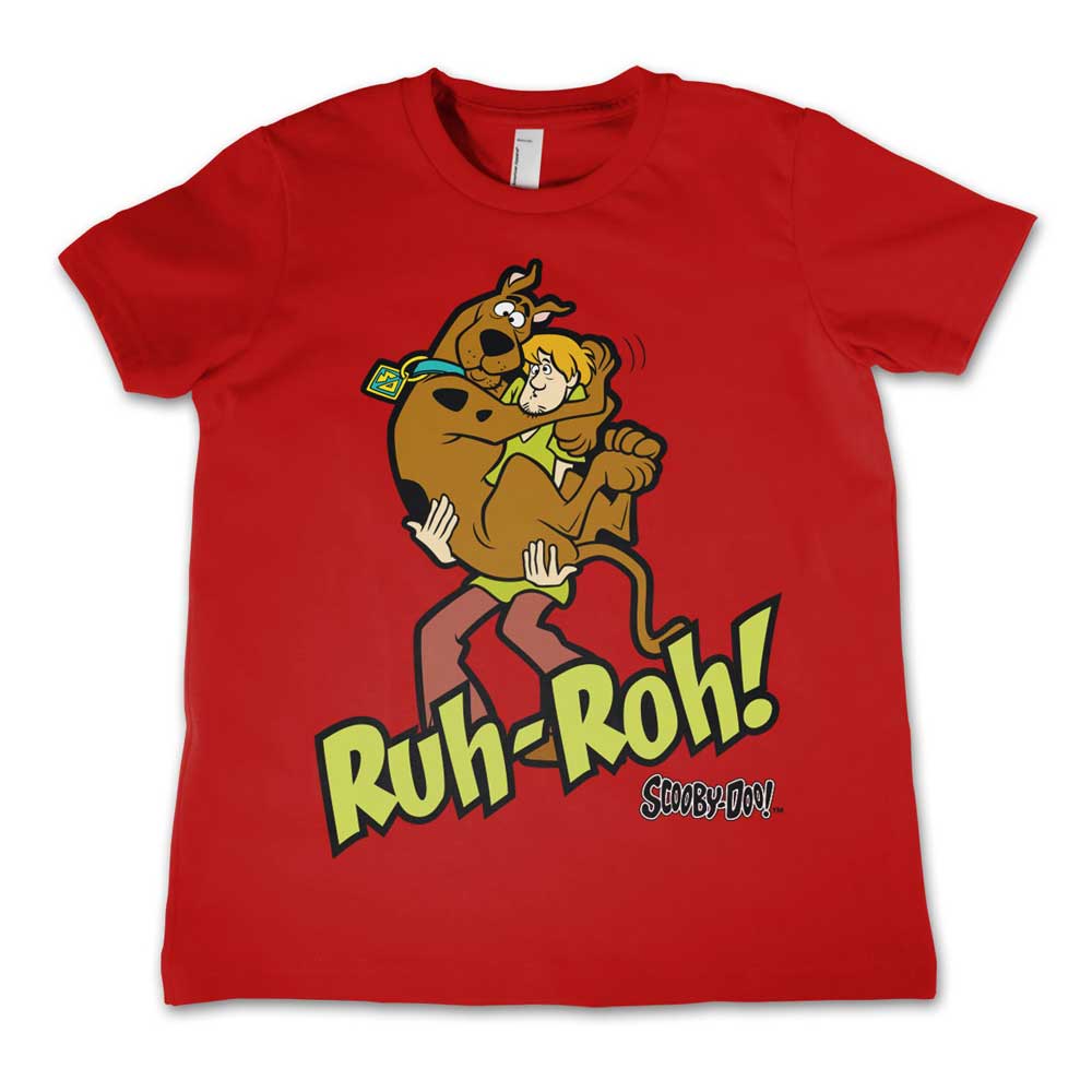 Scooby Doo Ruh Roh Kids T Shirt Red Merchandise Television Animati