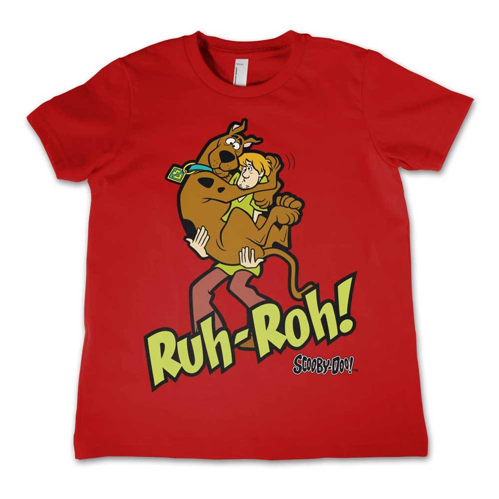 Scooby Doo Ruh Roh Kids T Shirt Red Merchandise Television Animati