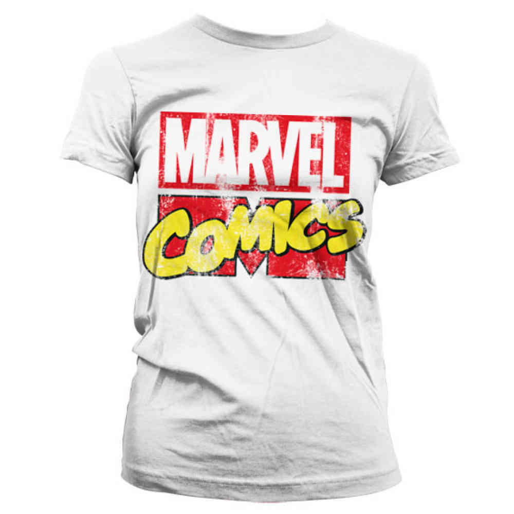 t shirt marvel femme