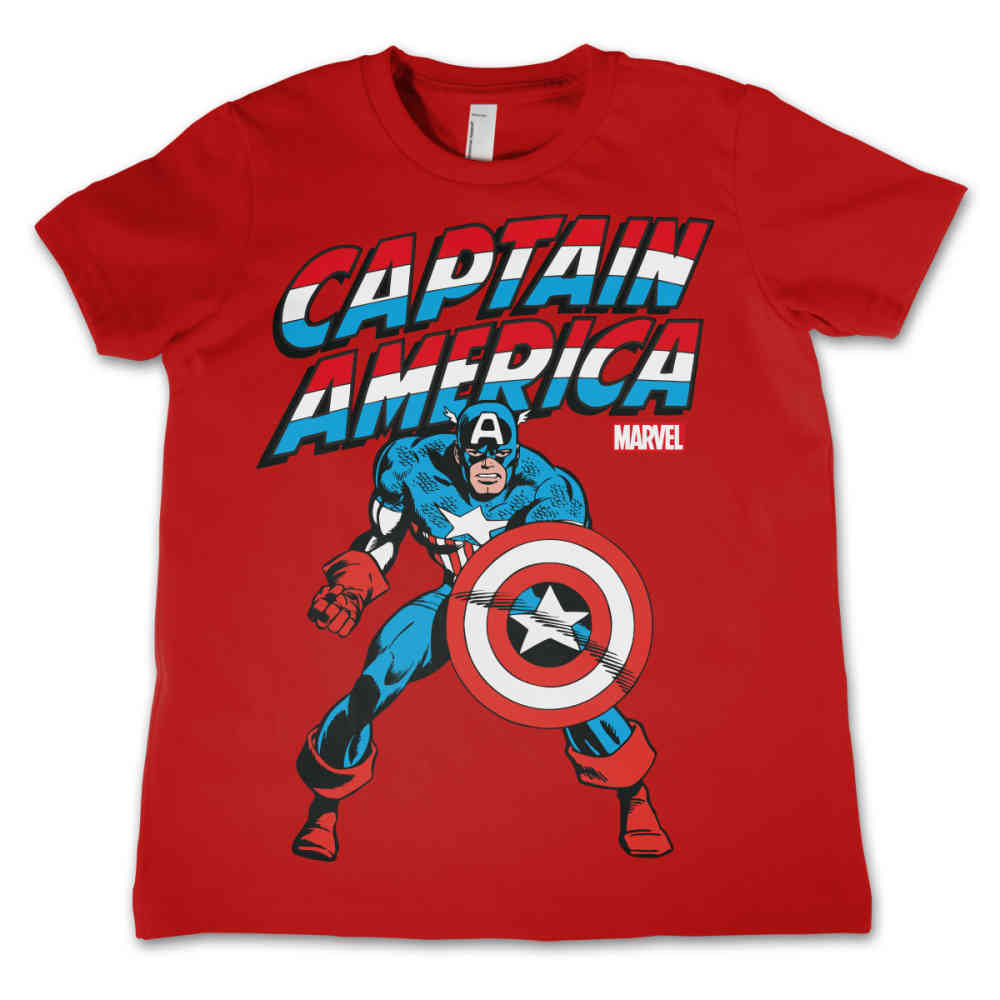 captain america kids shirt