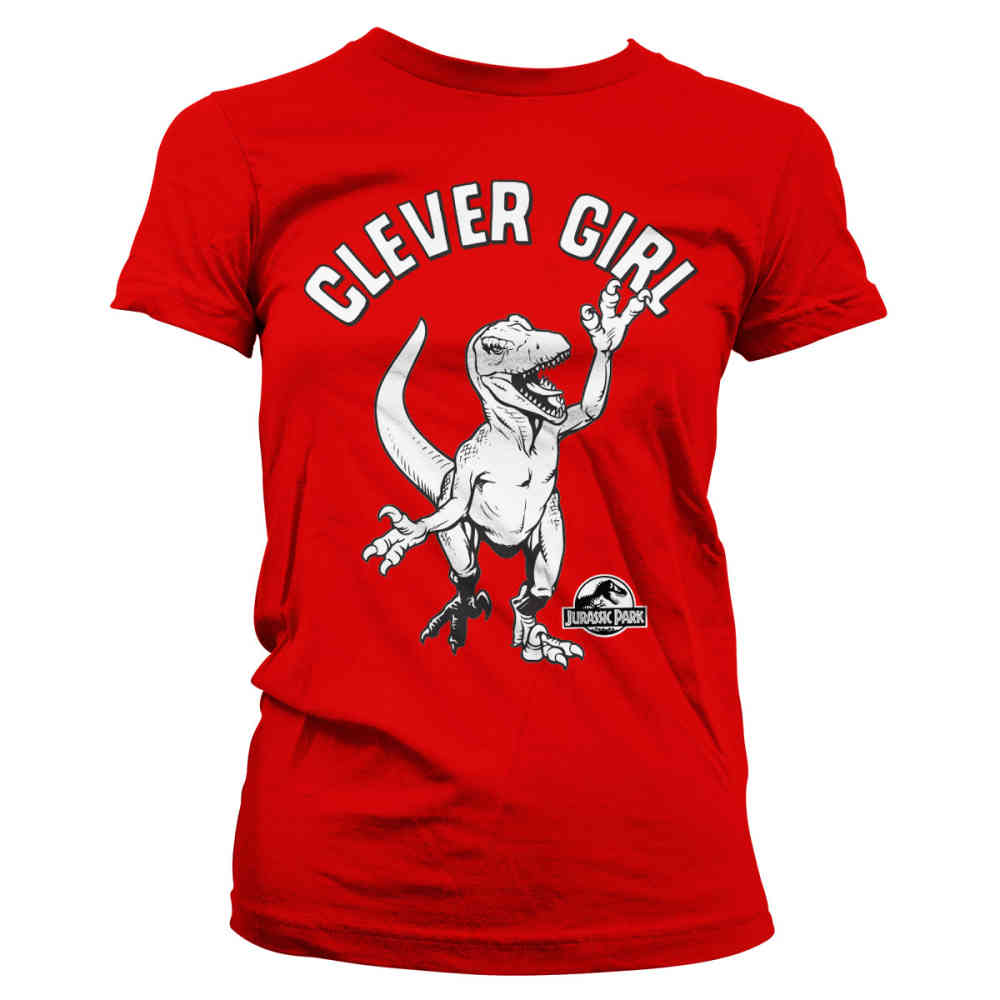 Jurassic Park Ladies Tshirt Clever Girl 