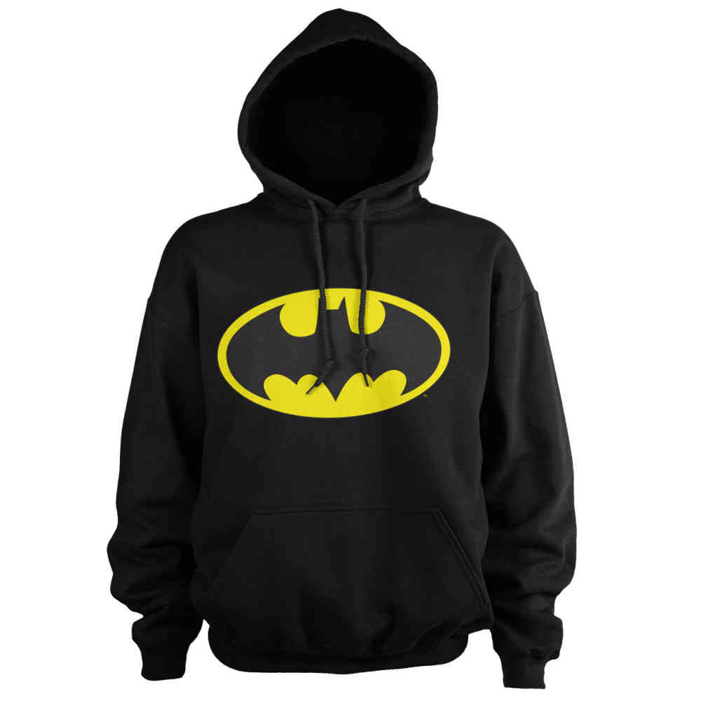 Keizer Handvol sectie DC Comics DC Comics Batman Hoodie/trui Signal Logo Zwart | Attitude Hol