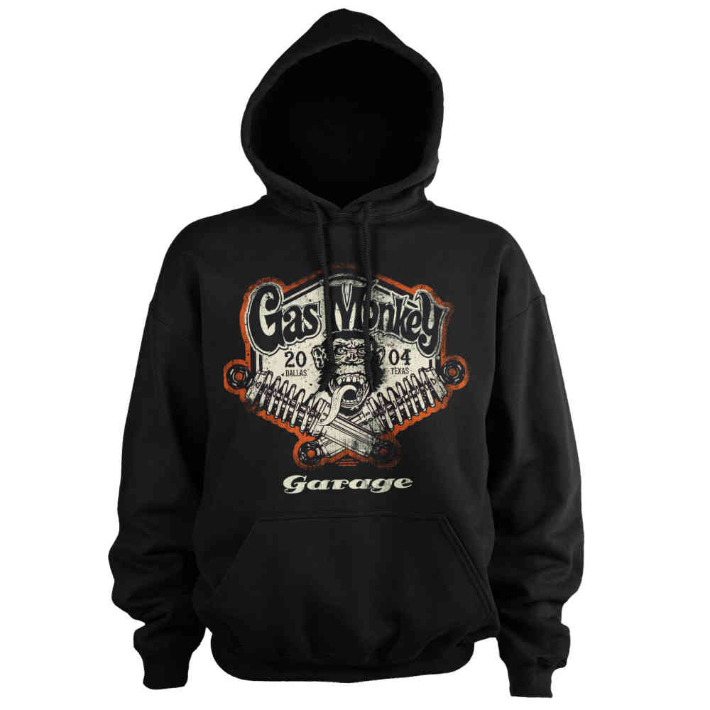 gas monkey garage zip up hoodie