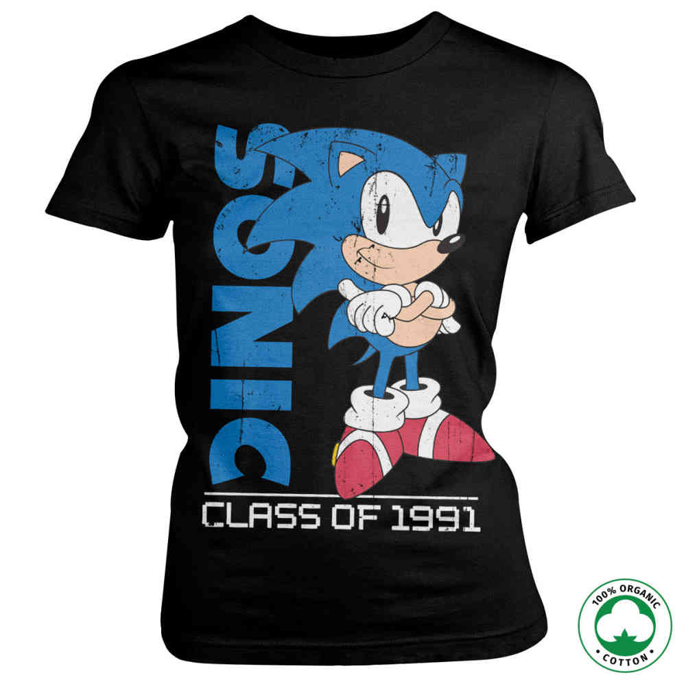 black sonic shirt