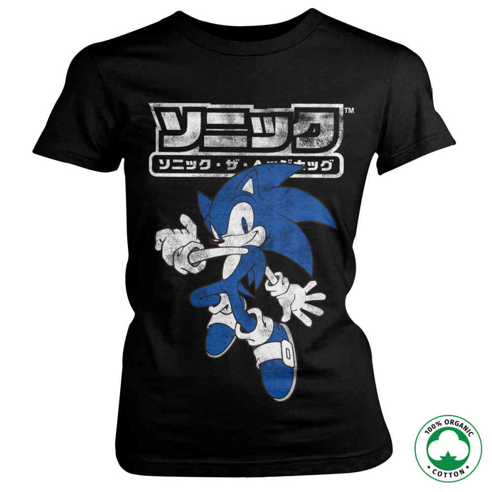 black sonic shirt