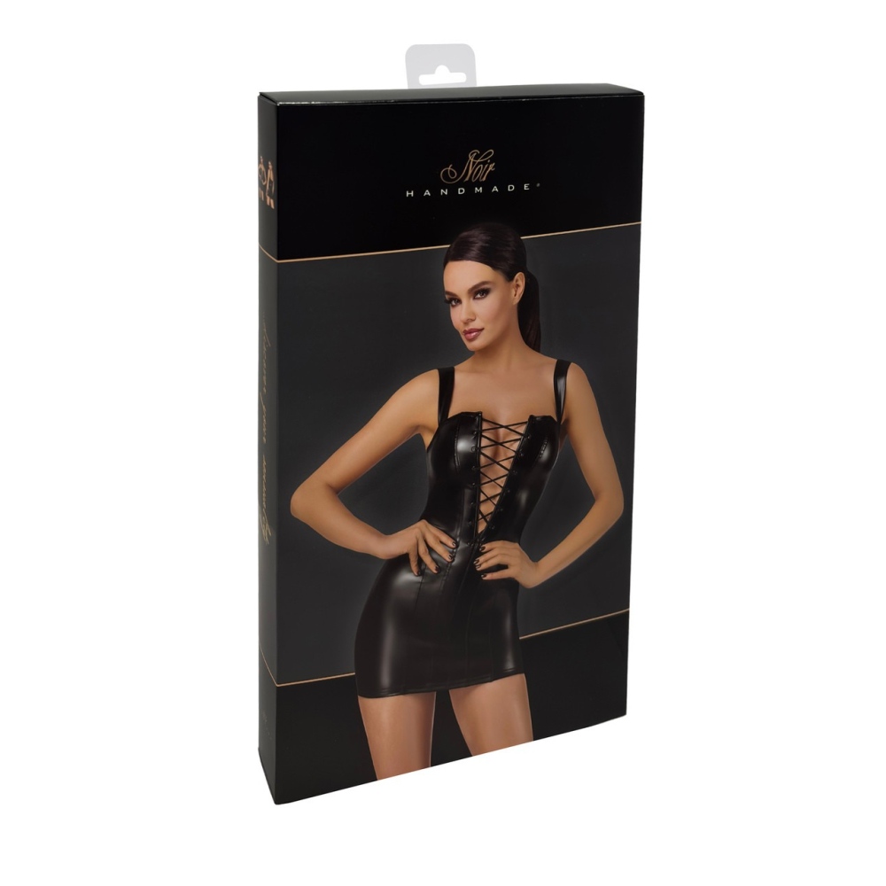 Noir Handmade Noir Handmade - Vixen LaceUp Mini dress - Black | Attitud