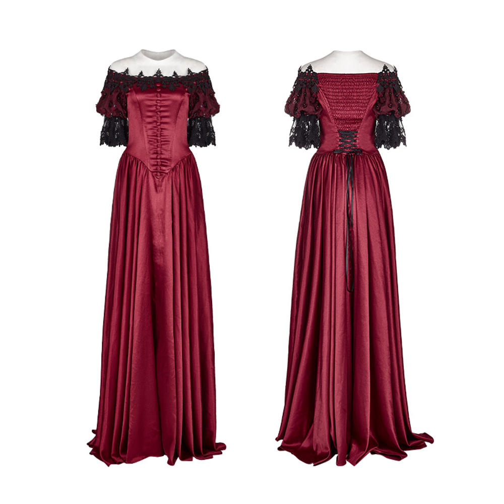 ruby coloured dresses