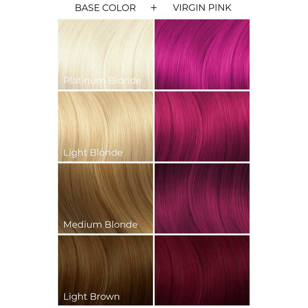 Arctic Fox Virgin Pink Semi Permanent Hair Dye Pink Attitude Europe Arctic Fox Virgin Pink Semi Permanent Hair Dye Pink Attitude Europe