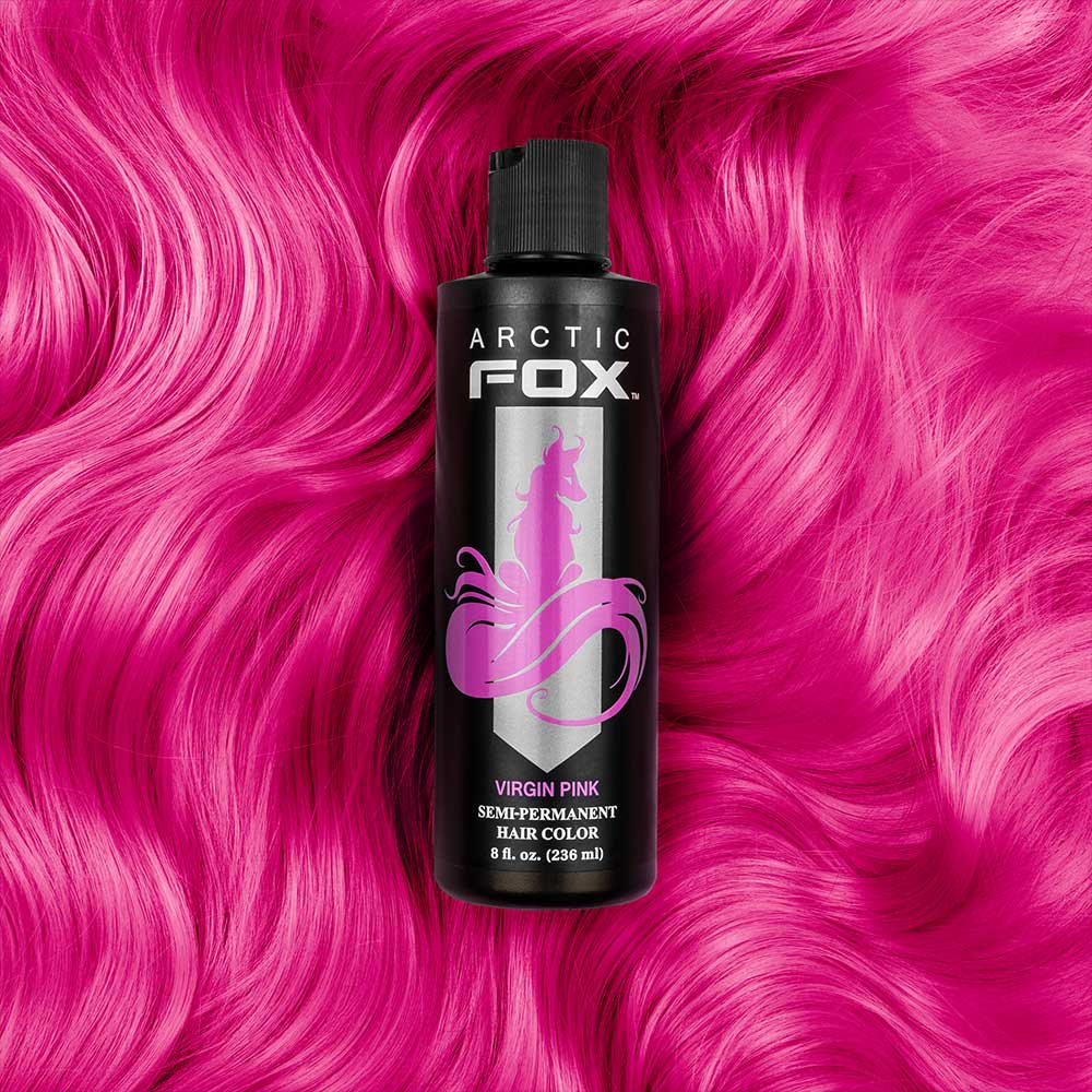 Arctic Fox Virgin Pink, semi permanent dye pink | Attitude Europe