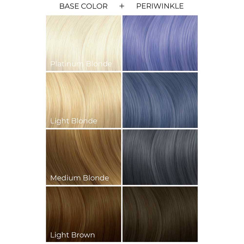 Arctic Fox Periwinkle Semi Permanent Hair Color Pastel Purple